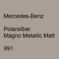 Preview: Mercedes-Benz, Polarsilber Magno Metallic Matt, 991.